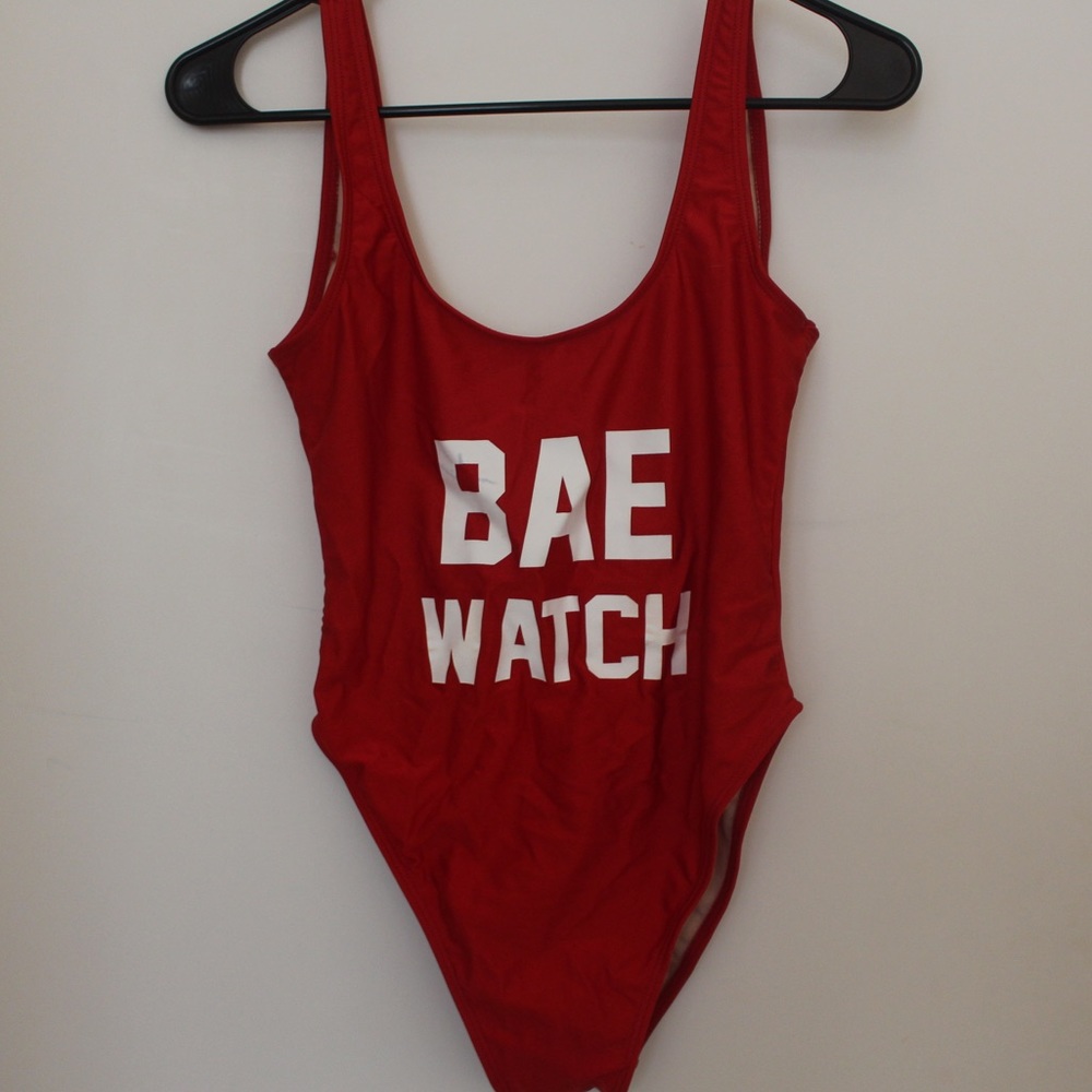 BAE WATCH one piece bathing suit